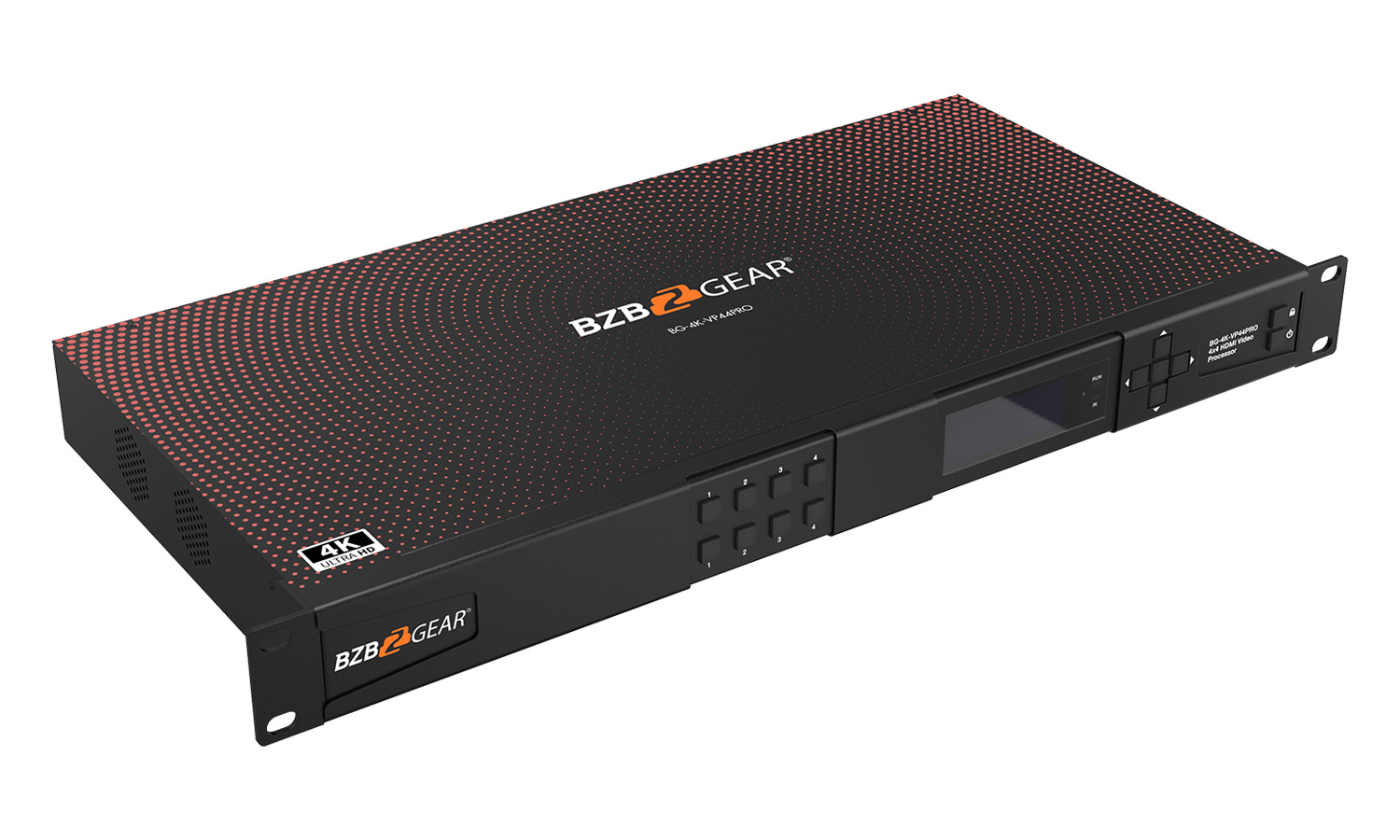 BZBGEAR BG-4K-VP44PRO 4x4 4K UHD Seamless HDMI Matrix Switcher/Video Wall Processor/MultiViewer Over Cat5e/6/7 Kit with 4 Receivers - Image 4