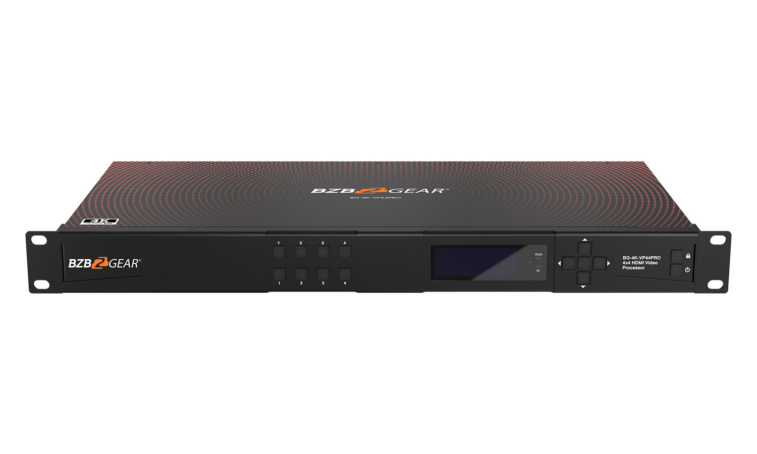 BZBGEAR BG-4K-VP44PRO 4x4 4K UHD Seamless HDMI Matrix Switcher/Video Wall Processor/MultiViewer Over Cat5e/6/7 Kit with 4 Receivers - Image 6