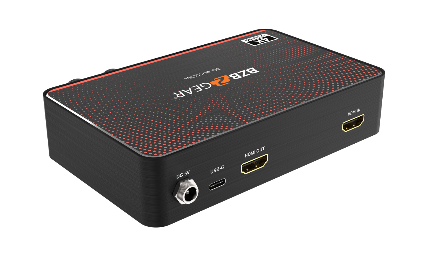 BZBGEAR BG-4K120CHA USB-C 4K120 Video Capture Card Box with Scaler/HDMI 2.1 Loop Out/Audio/HDR10 to SDR Conversion Support - Image 4