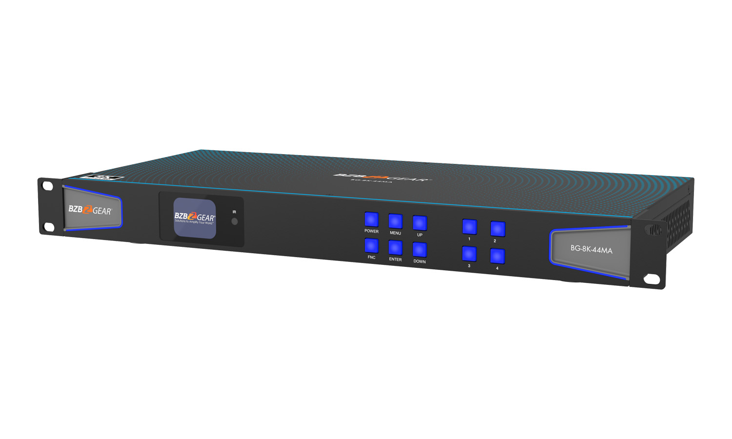 BZBGEAR BG-8K-44MA 4x4 8K UHD HDMI 2.1 Matrix Switcher with Auto Downscaling/Audio De-Embedding (8K60/4K120 and VRR/FVA/ALLM Support) - Image 5