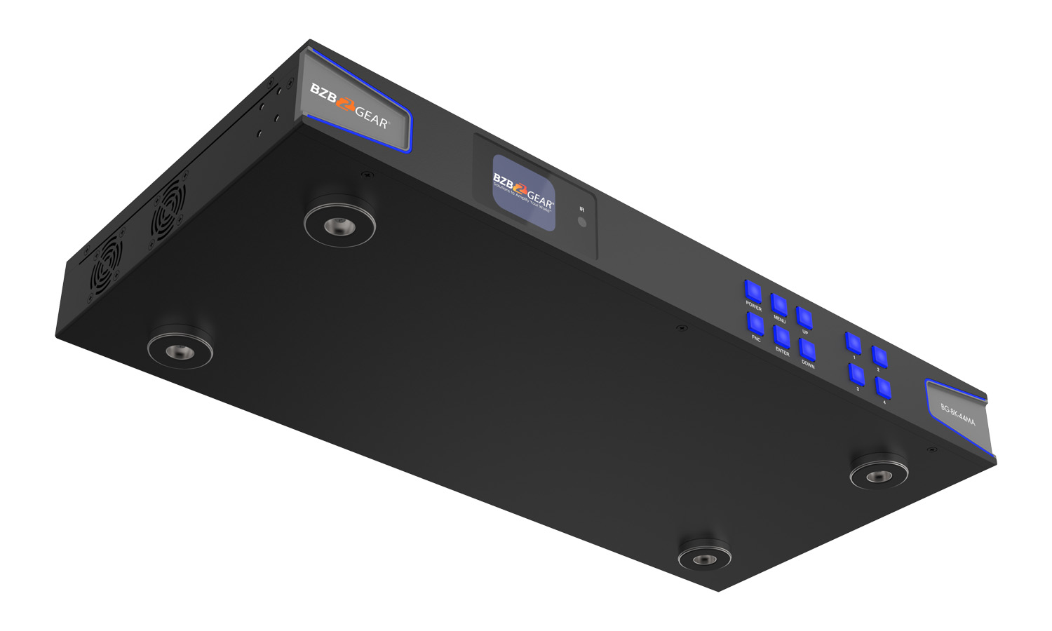 BZBGEAR BG-8K-44MA 4x4 8K UHD HDMI 2.1 Matrix Switcher with Auto Downscaling/Audio De-Embedding (8K60/4K120 and VRR/FVA/ALLM Support) - Image 8
