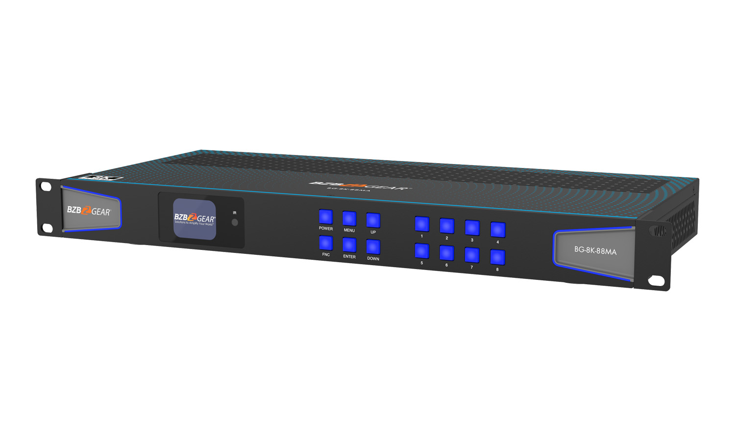 BZBGEAR BG-8K-88MA 8x8 8K UHD HDMI 2.1 Matrix Switcher with Auto Downscaling/Audio De-Embedding (8K60/4K120 and VRR/FVA/ALLM Support) - Image 5