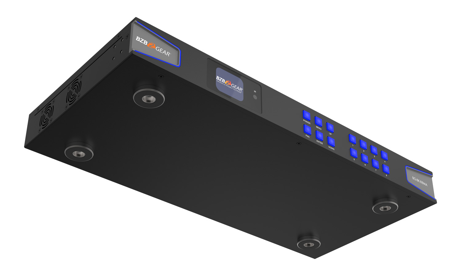 BZBGEAR BG-8K-88MA 8x8 8K UHD HDMI 2.1 Matrix Switcher with Auto Downscaling/Audio De-Embedding (8K60/4K120 and VRR/FVA/ALLM Support) - Image 8