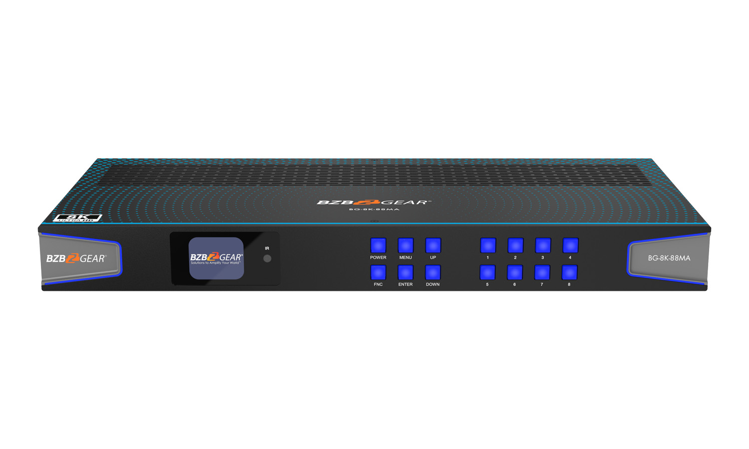 BZBGEAR BG-8K-88MA 8x8 8K UHD HDMI 2.1 Matrix Switcher with Auto Downscaling/Audio De-Embedding (8K60/4K120 and VRR/FVA/ALLM Support) - Image 9
