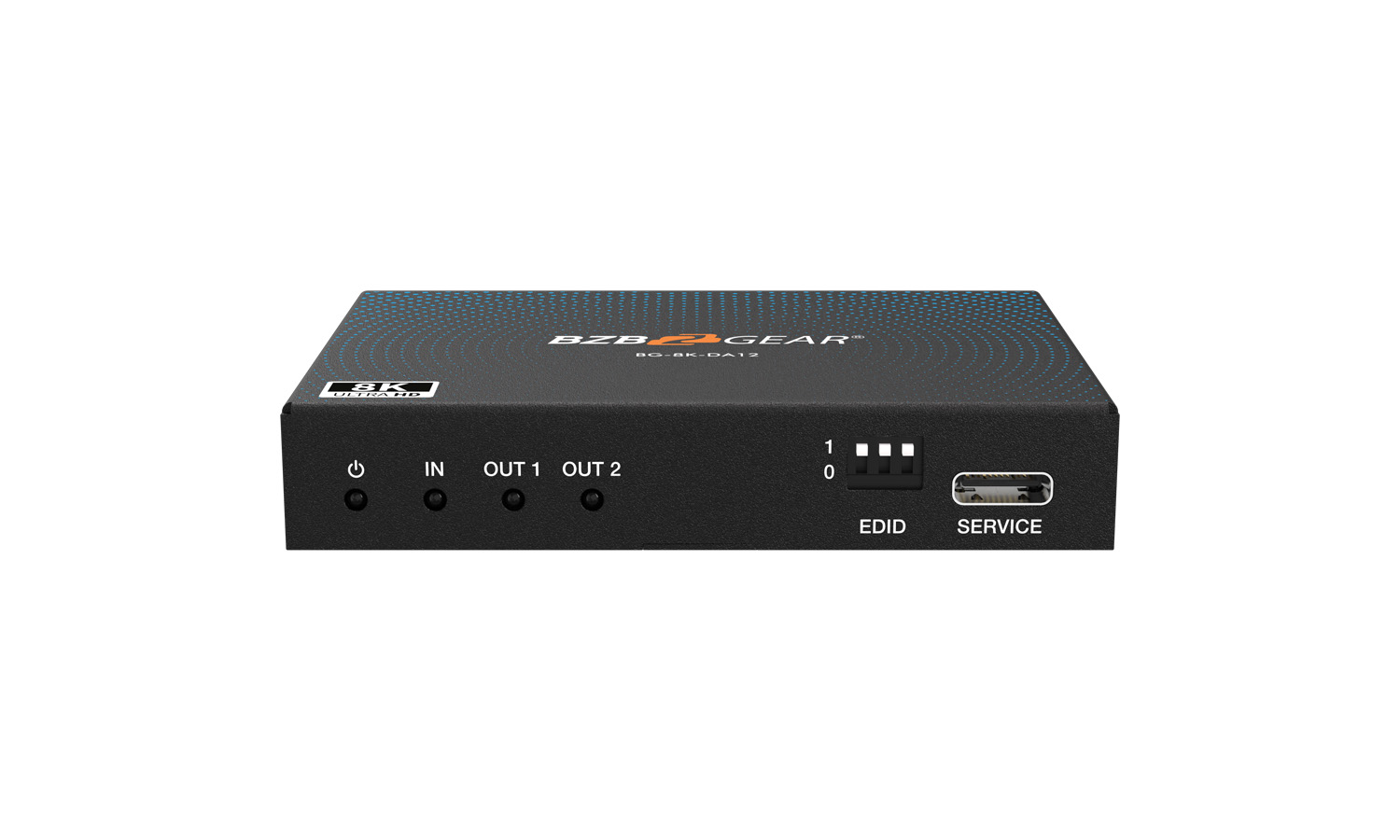 BZBGEAR BG-8K-DA12 1x2 8K UHD HDMI 2.1 Splitter with Auto Downscaling (8K60/4K120 and VRR/ALLM/QMS/QFT/SBTM Support) - Image 2