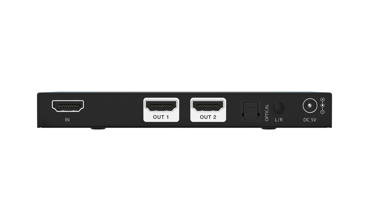 BZBGEAR BG-8K-DA12A-G2 1x2 8K UHD HDMI 2.1 48Gbps Splitter with Auto Downscaling/Audio De-Embedding (8K60/4K120 and VRR/FVA/ALLM Support) - Image 4