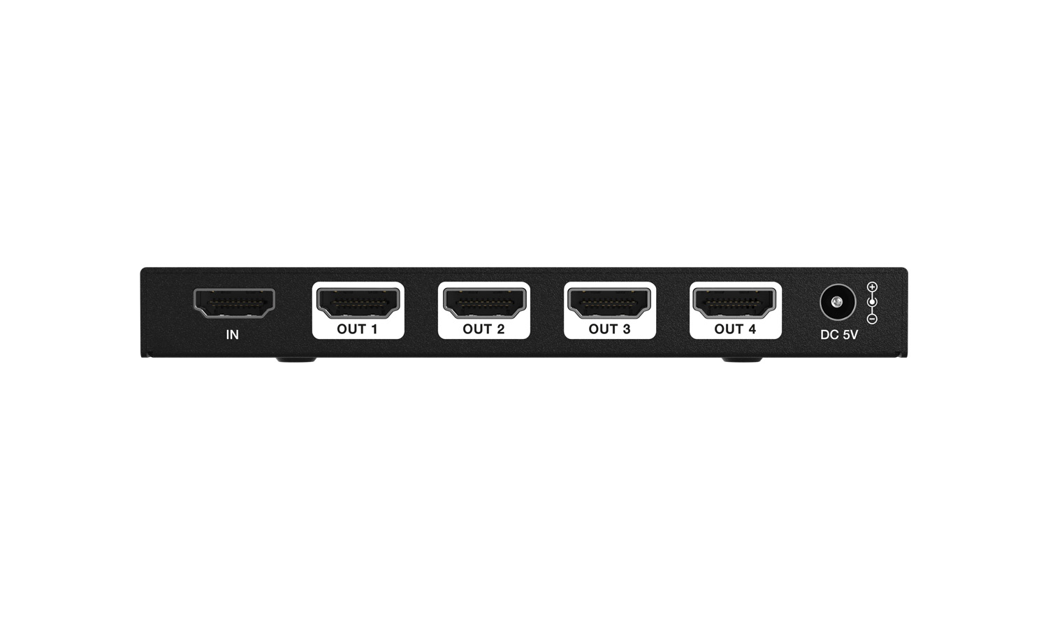 BZBGEAR BG-8K-DA14 1x4 8K UHD HDMI 2.1 Splitter with Auto Downscaling (8K60/4K120 and VRR/ALLM/QMS/QFT/SBTM Support) - Image 4