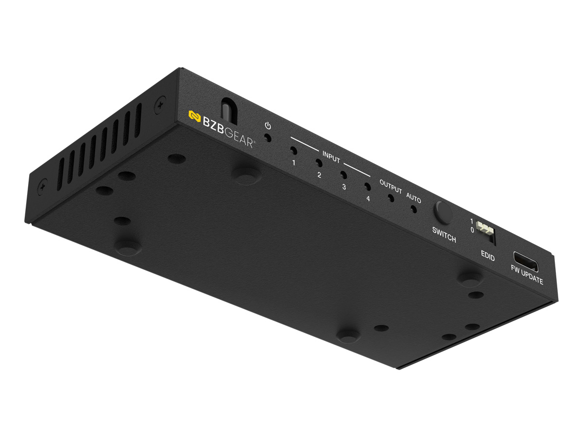 BZBGEAR BG-8K-HCS41 4x1 8K UHD HDMI/USB-C 2.1 Switcher (8K60/4K120Hz 4:4:4 VRR/ALLM/QMS/QFT/SBTM Support) - Image 6