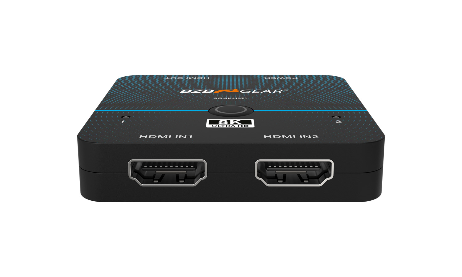 BZBGEAR BG-8K-HS21 2x1 8K UHD Ultra Slim HDMI 2.1 Switcher (8K60/4K120Hz 4:4:4 and VRR/FVA/ALLM Support) - Image 9