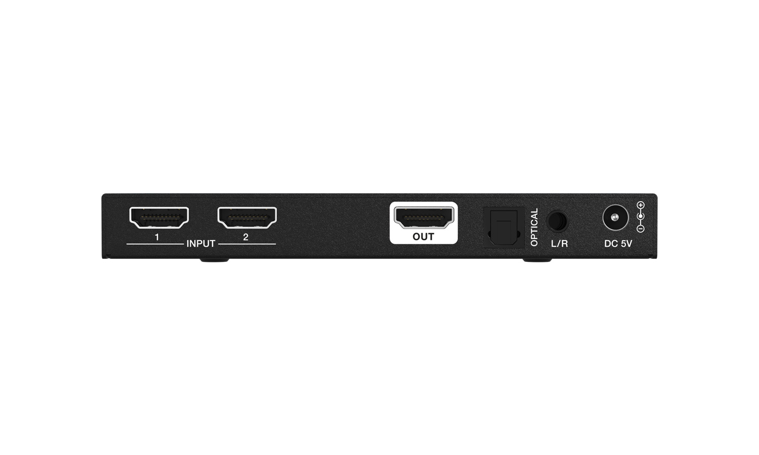 BZBGEAR BG-8K-HS21A 2x1 8K UHD HDMI 2.1 Switcher with Audio De-Embedding (8K60/4K120Hz 4:4:4 VRR/FVA/ALLM Support) - Image 4