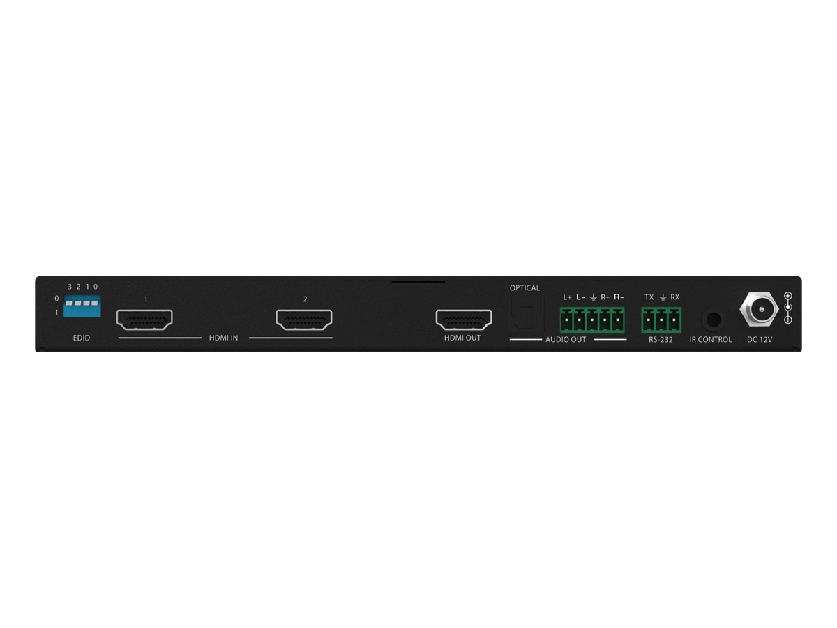 BZBGEAR BG-8K-HS21AR 2x1 8K UHD HDMI 2.1 Switcher with Digial/Analog Audio De-Embedding/EDID/RS-232 (8K60/4K120Hz 4:4:4 VRR/ALLM Support) - Image 4