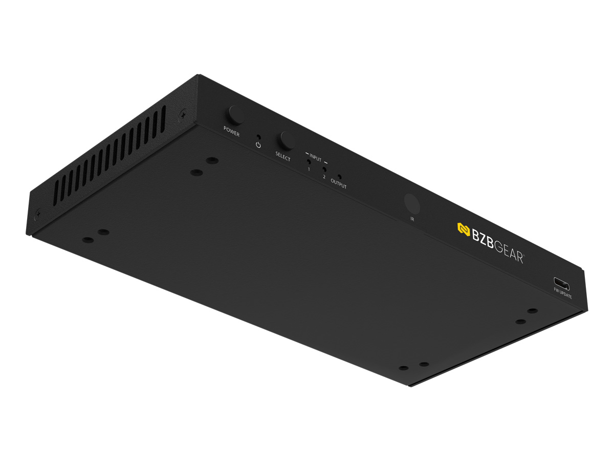 BZBGEAR BG-8K-HS21AR 2x1 8K UHD HDMI 2.1 Switcher with Digial/Analog Audio De-Embedding/EDID/RS-232 (8K60/4K120Hz 4:4:4 VRR/ALLM Support) - Image 6