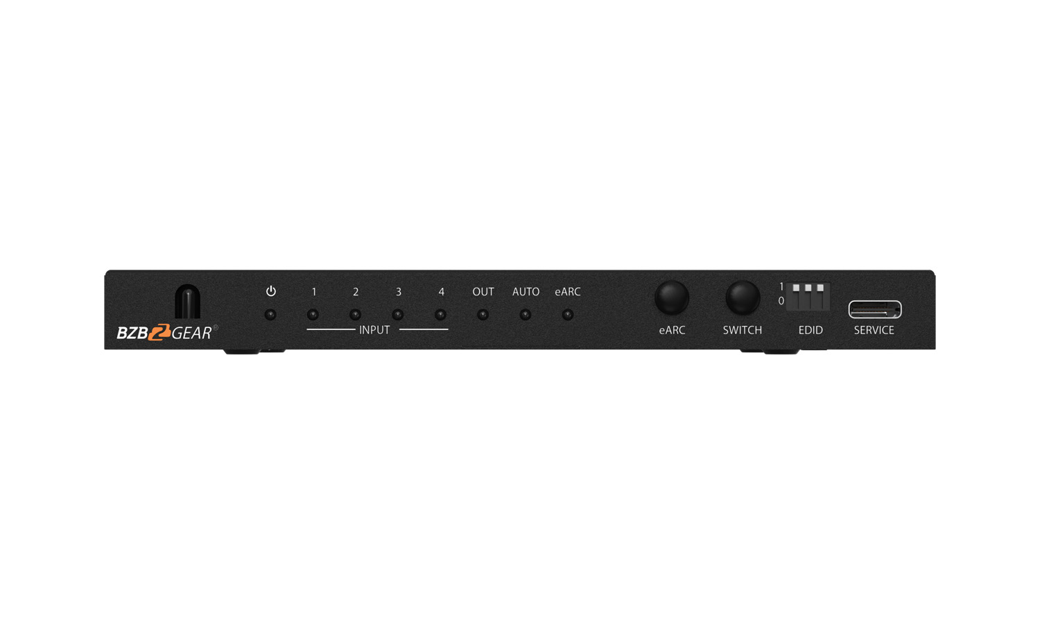 BZBGEAR BG-8K-HS41A 4x1 8K UHD HDMI 2.1 Switcher with Audio De-Embedding (8K60/4K120Hz 4:4:4 VRR/FVA/ALLM Support) - Image 5