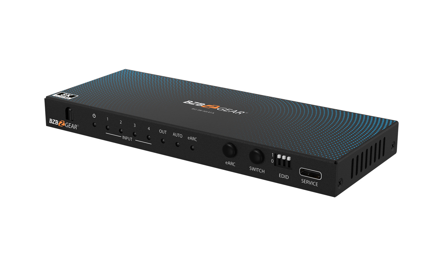 BZBGEAR BG-8K-HS41A 4x1 8K UHD HDMI 2.1 Switcher with Audio De-Embedding (8K60/4K120Hz 4:4:4 VRR/FVA/ALLM Support) - Image 7