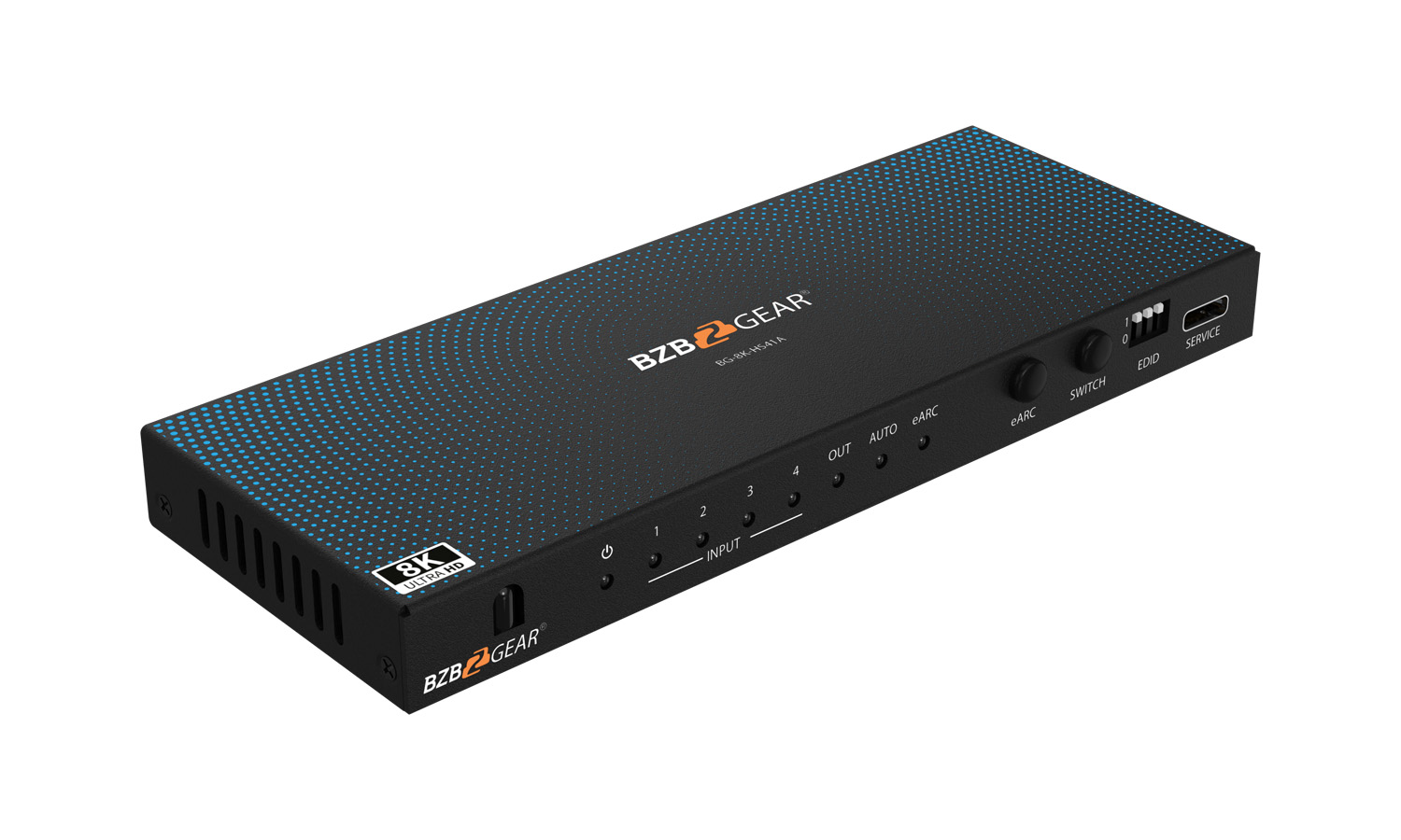 BZBGEAR BG-8K-HS41A 4x1 8K UHD HDMI 2.1 Switcher with Audio De-Embedding (8K60/4K120Hz 4:4:4 VRR/FVA/ALLM Support) - Image 9