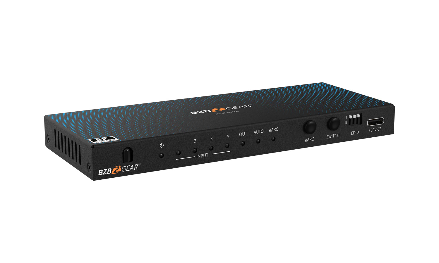 BZBGEAR BG-8K-HS41A 4x1 8K UHD HDMI 2.1 Switcher with Audio De-Embedding (8K60/4K120Hz 4:4:4 VRR/FVA/ALLM Support) - Image 10