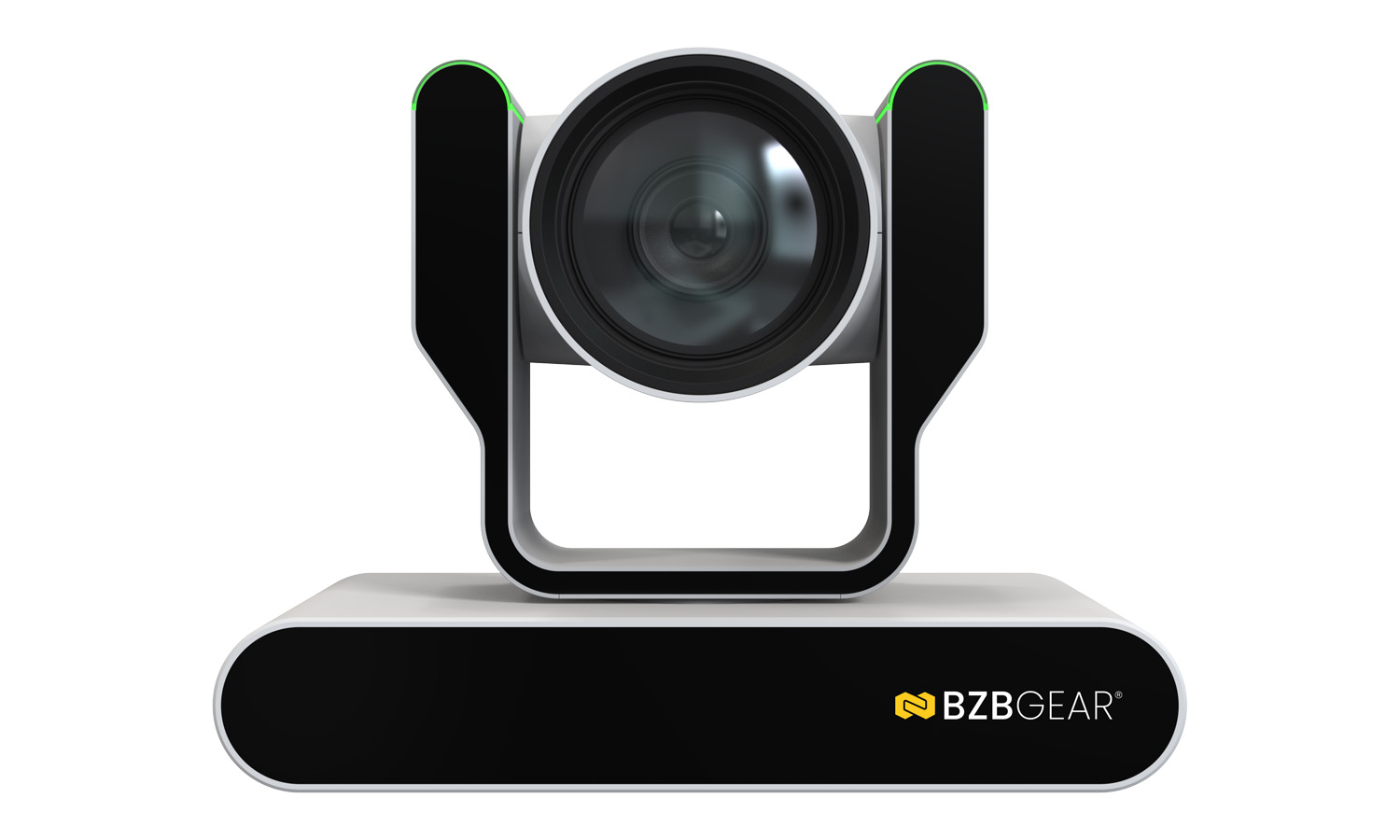 BZBGEAR BG-ADAMO-JR12X-W 12X 1080P FHD Auto Tracking HDMI/3G-SDI/USB 2.0/USB 3.0 Live Streaming PTZ Camera with Tally Lights (White)