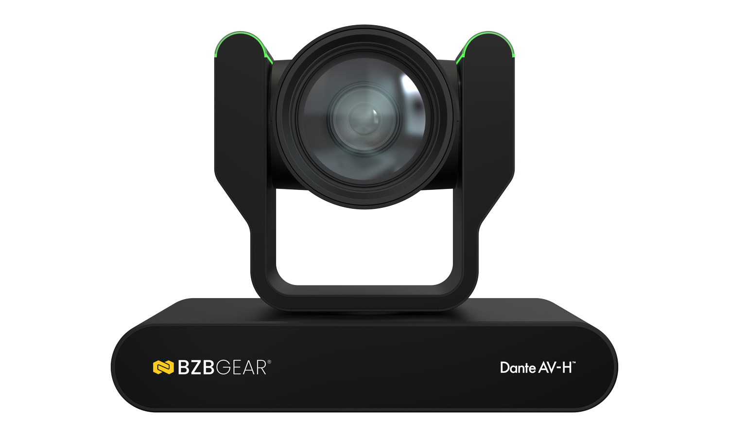 BZBGEAR BG-ADAMO-JRDA12X-B 12X 1080P FHD Auto Tracking HDMI/3G-SDI/USB 2.0/USB 3.0 Dante AV-H Live Streaming PTZ Camera with Tally Lights (Black)