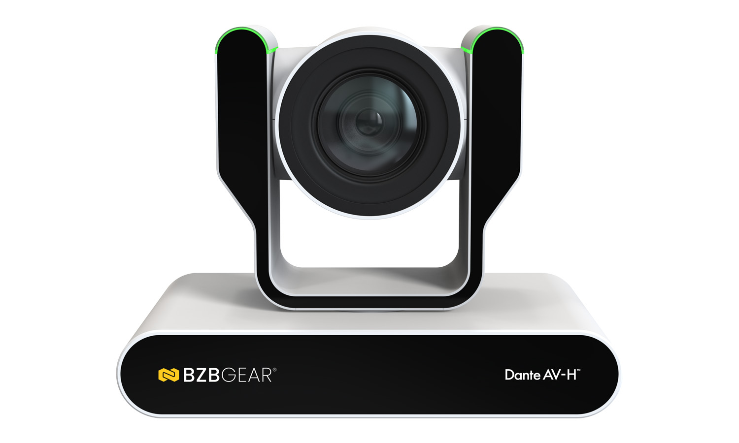 BZBGEAR BG-ADAMO-JRDA20X-W 20X 1080P FHD Auto Tracking HDMI/3G-SDI/USB 2.0/USB 3.0 Dante AV-H Live Streaming PTZ Camera with Tally Lights (White) - Image 2