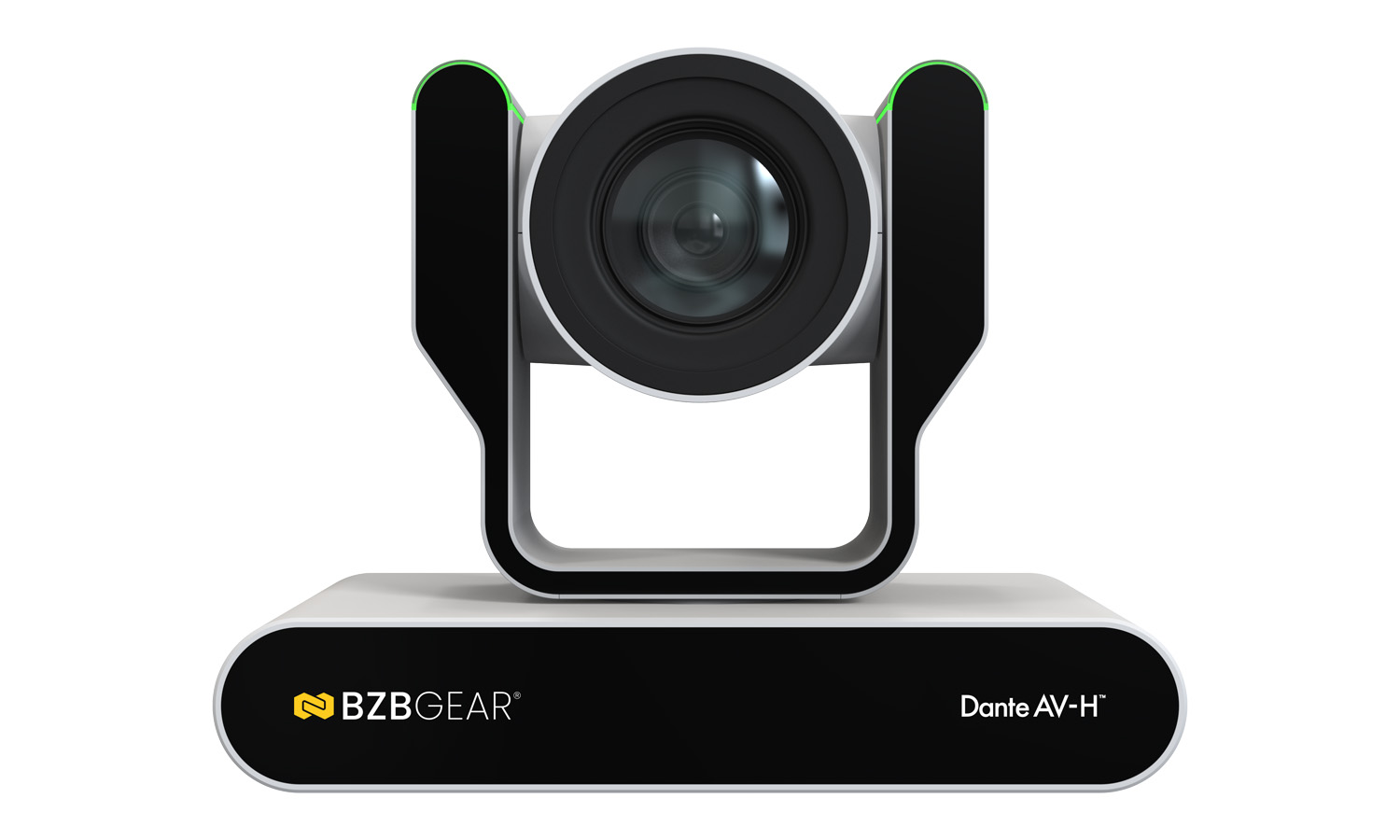 BZBGEAR BG-ADAMO-JRDA20X-W 20X 1080P FHD Auto Tracking HDMI/3G-SDI/USB 2.0/USB 3.0 Dante AV-H Live Streaming PTZ Camera with Tally Lights (White)