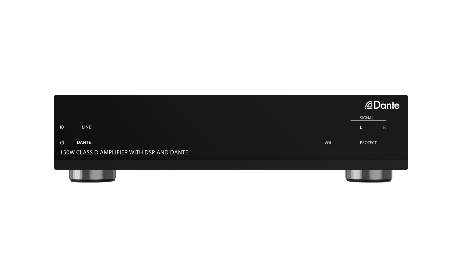 BZBGEAR BG-AMP150WD 2-Channel 150W Compact Class D DSP & Amplifier with Digital/Analog Audio and 2x2 Dante In/Out - Image 5