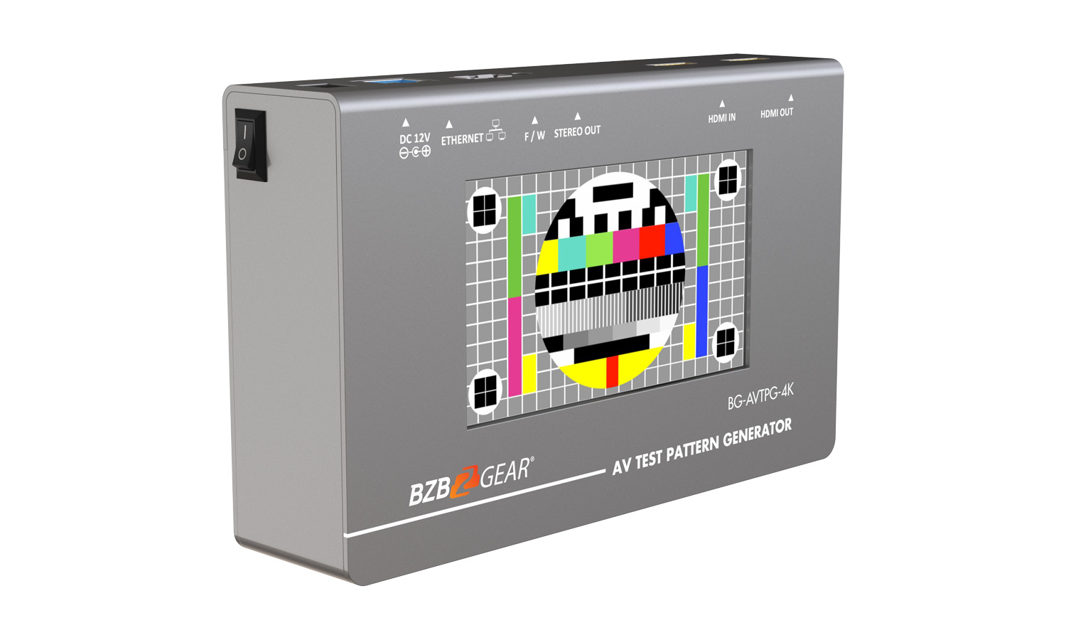 BZBGEAR BG-AVTPG-4K 4K/1080P HDMI 2.0 18Gbps Video Test Pattern Generator/Tester and Analyzer with Ethernet - Image 4
