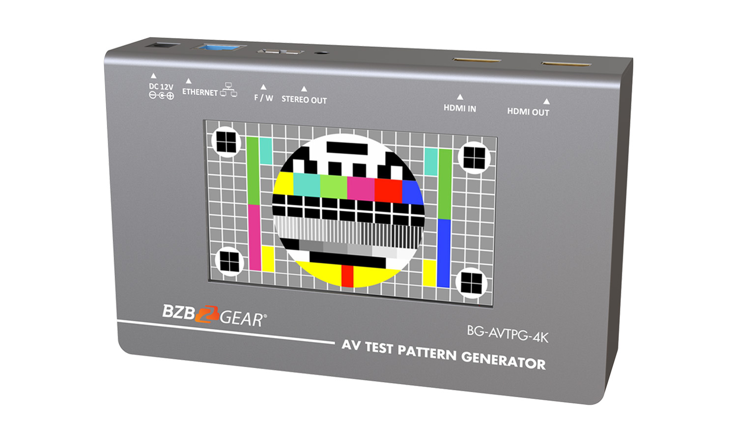 BZBGEAR BG-AVTPG-4K 4K/1080P HDMI 2.0 18Gbps Video Test Pattern Generator/Tester and Analyzer with Ethernet - Image 7
