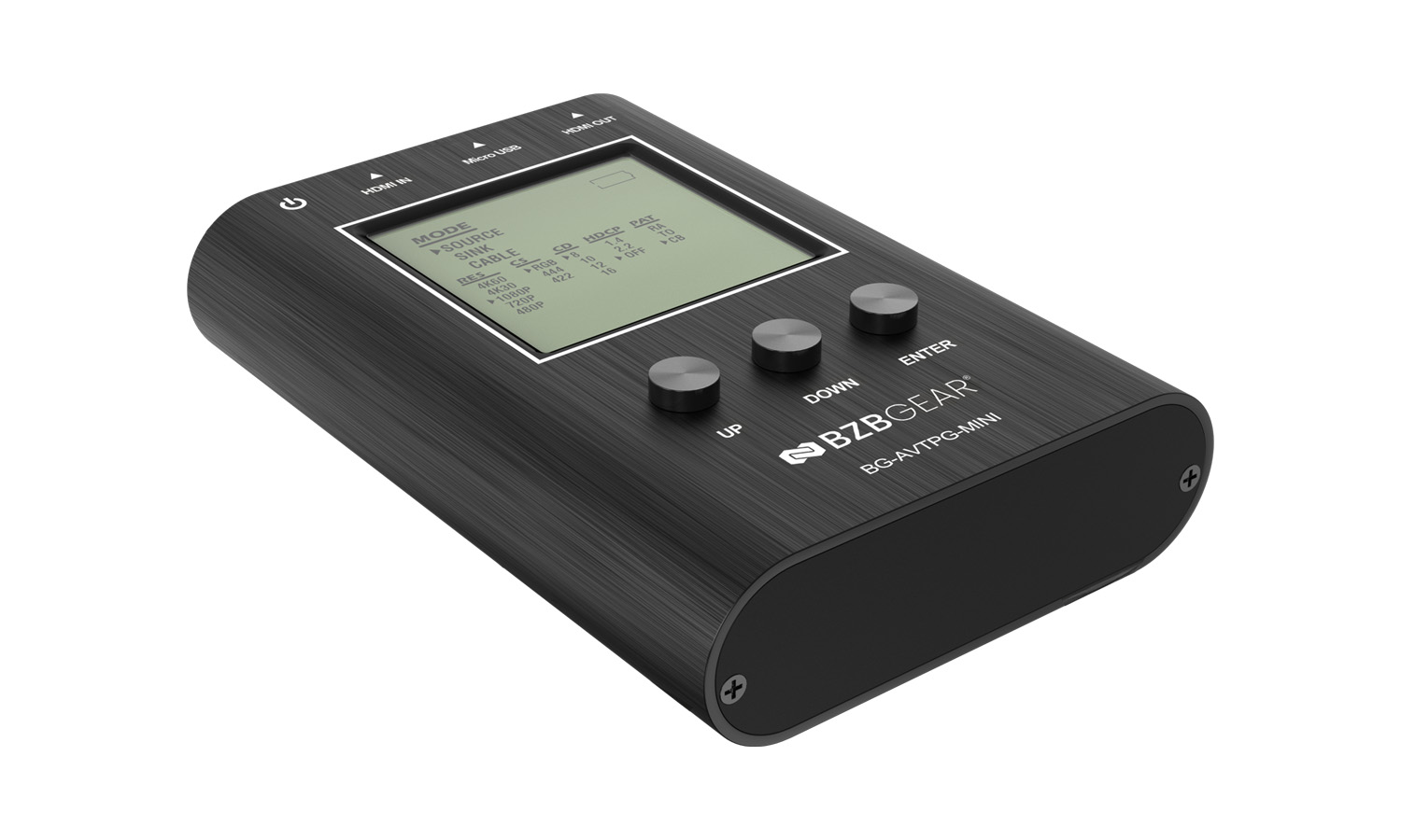 BZBGEAR BG-AVTPG-MINI 4K/1080P HDMI 2.0 18Gbps Portable Signal Test Generator and Analyzer - Image 2