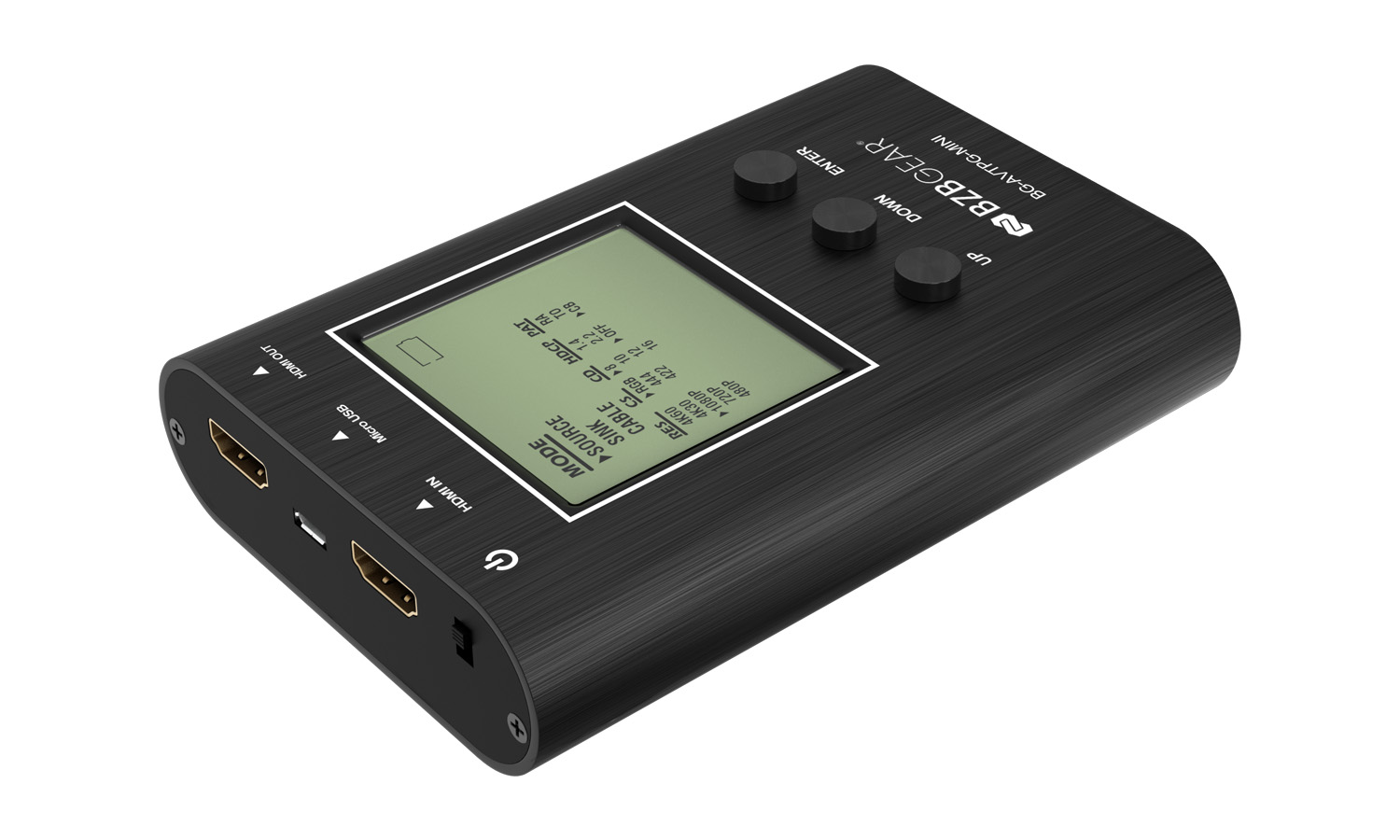 BZBGEAR BG-AVTPG-MINI 4K/1080P HDMI 2.0 18Gbps Portable Signal Test Generator and Analyzer - Image 5