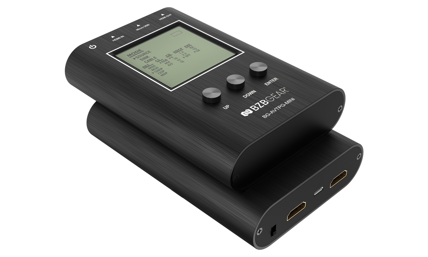 BZBGEAR BG-AVTPG-MINI 4K/1080P HDMI 2.0 18Gbps Portable Signal Test Generator and Analyzer - Image 7