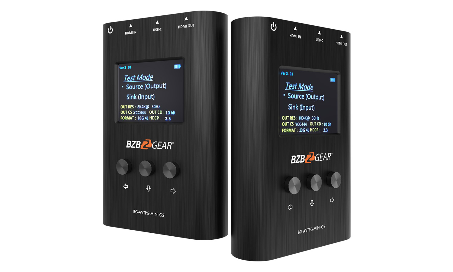 BZBGEAR BG-AVTPG-MINI-G2 8K/4K/1080P HDMI 2.1 48Gpbs Portable Signal Test Generator and Analyzer - Image 8