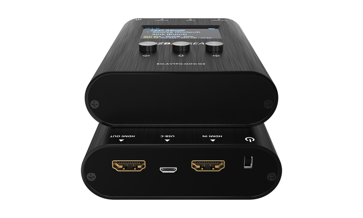 BZBGEAR BG-AVTPG-MINI-G2 8K/4K/1080P HDMI 2.1 48Gpbs Portable Signal Test Generator and Analyzer - Image 9