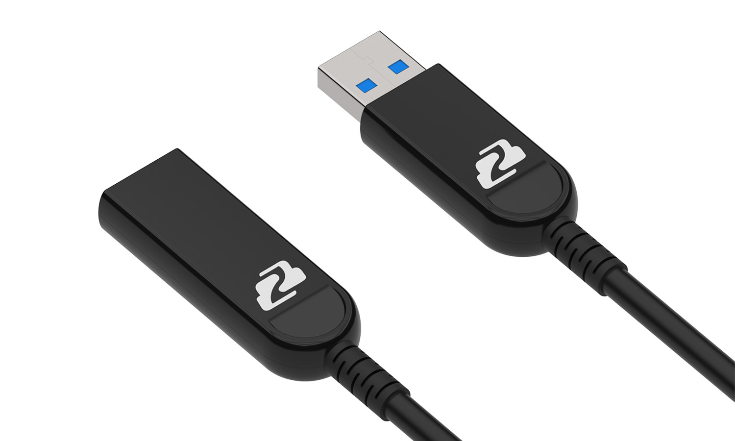 BZBGEAR BG-CAB-U3A40 USB 3.0 AM/AF Active Optical Extension Cable - 40m/132ft - Image 7