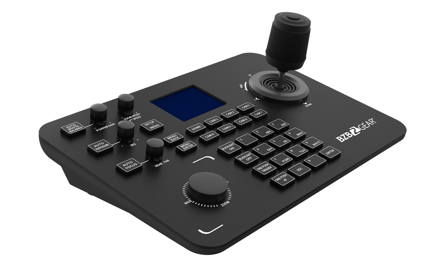 BZBGEAR BG-Commander Universal Advanced Serial and IP PTZ Joystick Controller with POE (IP/RS-232/422/485) - Image 4
