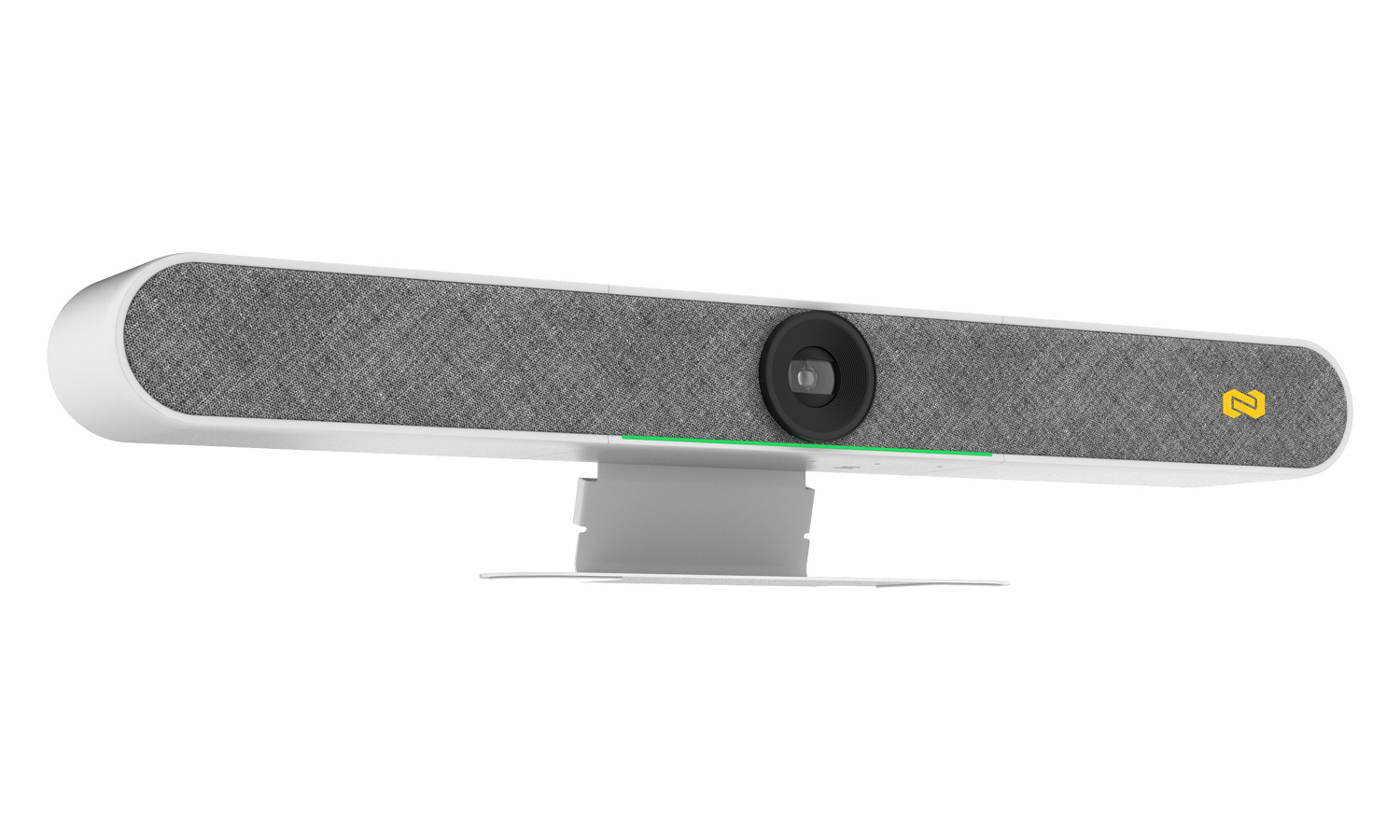 BZBGEAR BG-CYCLOPS-4K-W Intelligent 4K UHD All-In-One Auto Tracking Video Bar with HDMI/USB-C and 20W Speakers/6-MEMS Microphones (White) - Image 2