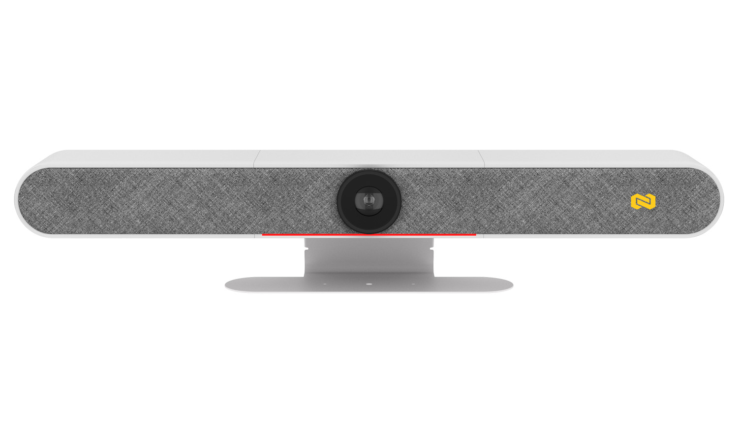 BZBGEAR BG-CYCLOPS-4K-W Intelligent 4K UHD All-In-One Auto Tracking Video Bar with HDMI/USB-C and 20W Speakers/6-MEMS Microphones (White)
