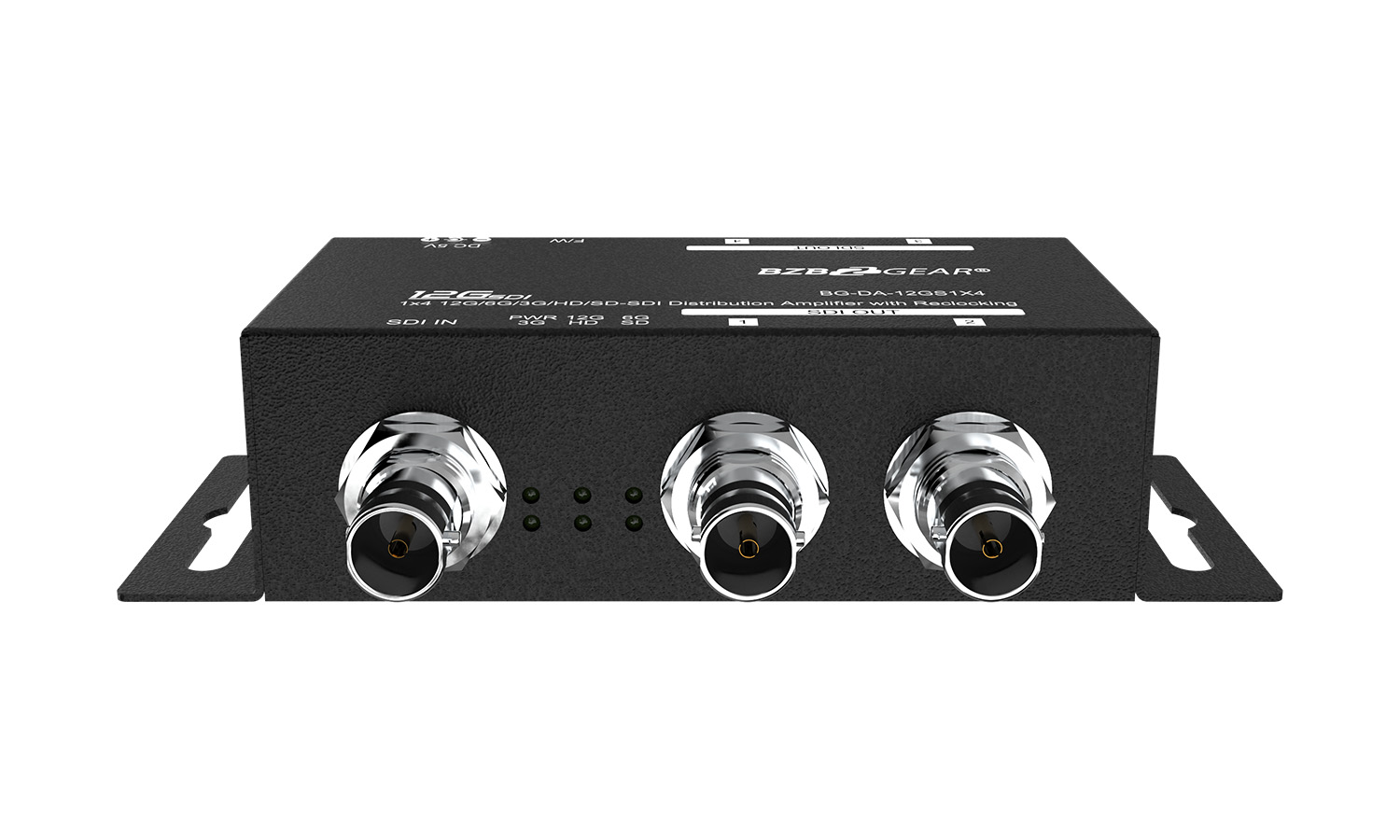 BZBGEAR BG-DA-12GS1X4 4K UHD 12G-SDI 1x4 Splitter/Distribution Amplifier - Image 6
