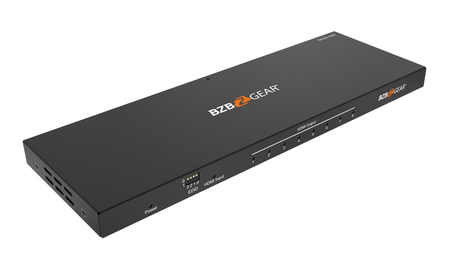BZBGEAR BG-DA-18G2 1x8 4K UHD Ultra Slim HDMI Splitter with EDID Management - Image 2
