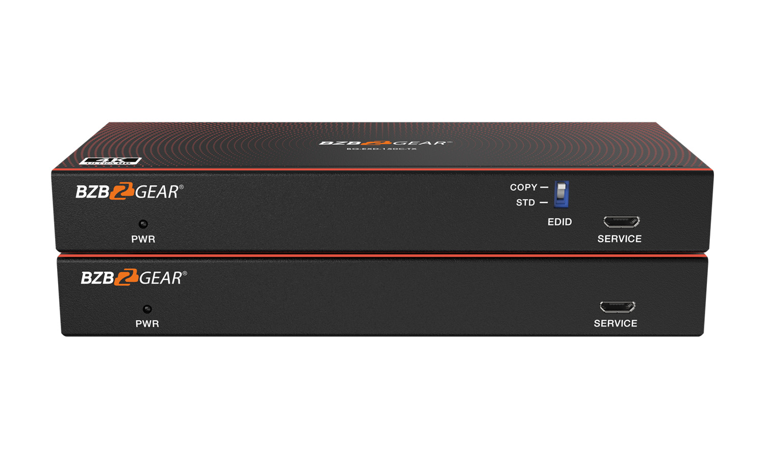 BZBGEAR BG-EXD-150C 4K UHD DisplayPort 1.2a KVM Extender Kit Over HDBaseT with USB/IR/RS-232 up to 492ft