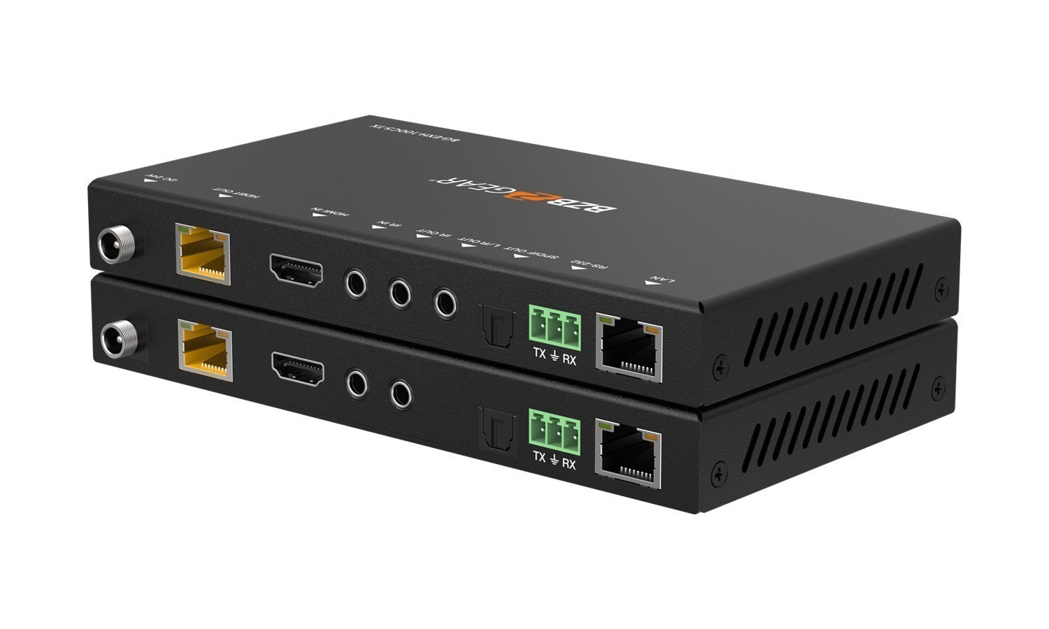 BZBGEAR BG-EXH-100C5 4K UHD HDMI HDBaseT Extender with IR/ARC/PoC/RS-232/Ethernet and Audio Embedding/De-embedding up to 330ft - Image 3