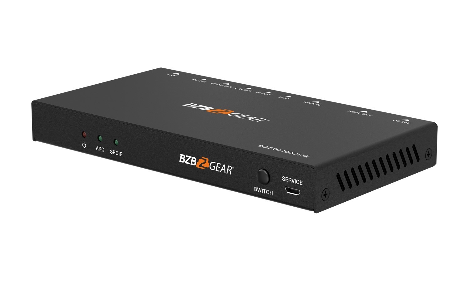 BZBGEAR BG-EXH-100C5 4K UHD HDMI HDBaseT Extender with IR/ARC/PoC/RS-232/Ethernet and Audio Embedding/De-embedding up to 330ft - Image 9