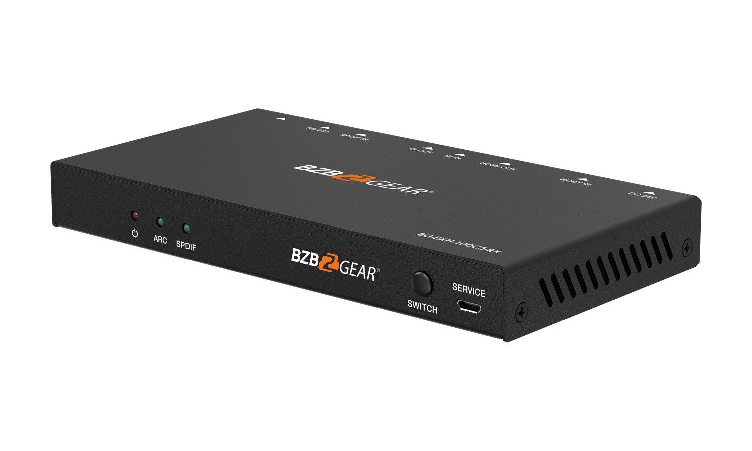 BZBGEAR BG-EXH-100C5 4K UHD HDMI HDBaseT Extender with IR/ARC/PoC/RS-232/Ethernet and Audio Embedding/De-embedding up to 330ft - Image 10