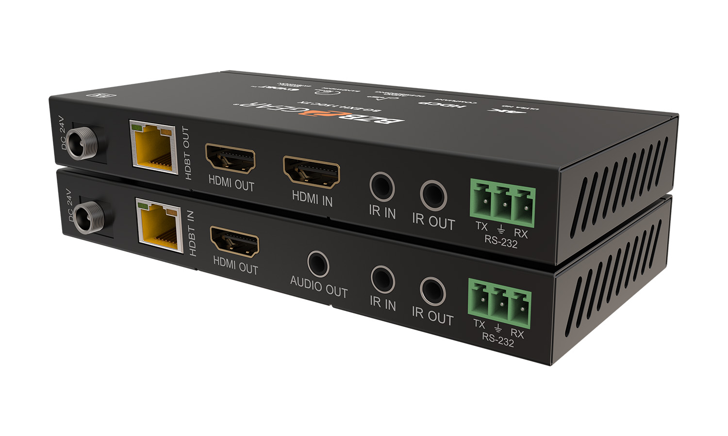 BZBGEAR BG-EXH-150C 4K UHD HDMI HDBaseT Long Range Extender with Bi-directional IR/RS-232/CEC up to 490ft - Image 3
