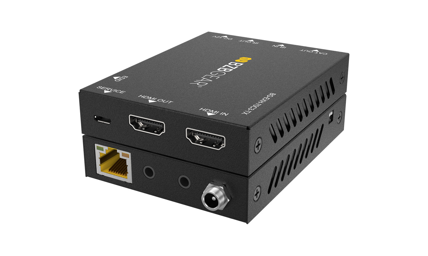 BZBGEAR BG-EXH-70C3 4K UHD HDMI Extender Over Cat5e/6 with Bi-directional IR/PoC/ARC and Audio De-embedding up to 230ft - Image 3