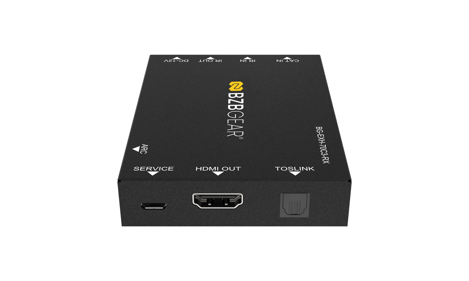 BZBGEAR BG-EXH-70C3 4K UHD HDMI Extender Over Cat5e/6 with Bi-directional IR/PoC/ARC and Audio De-embedding up to 230ft - Image 8
