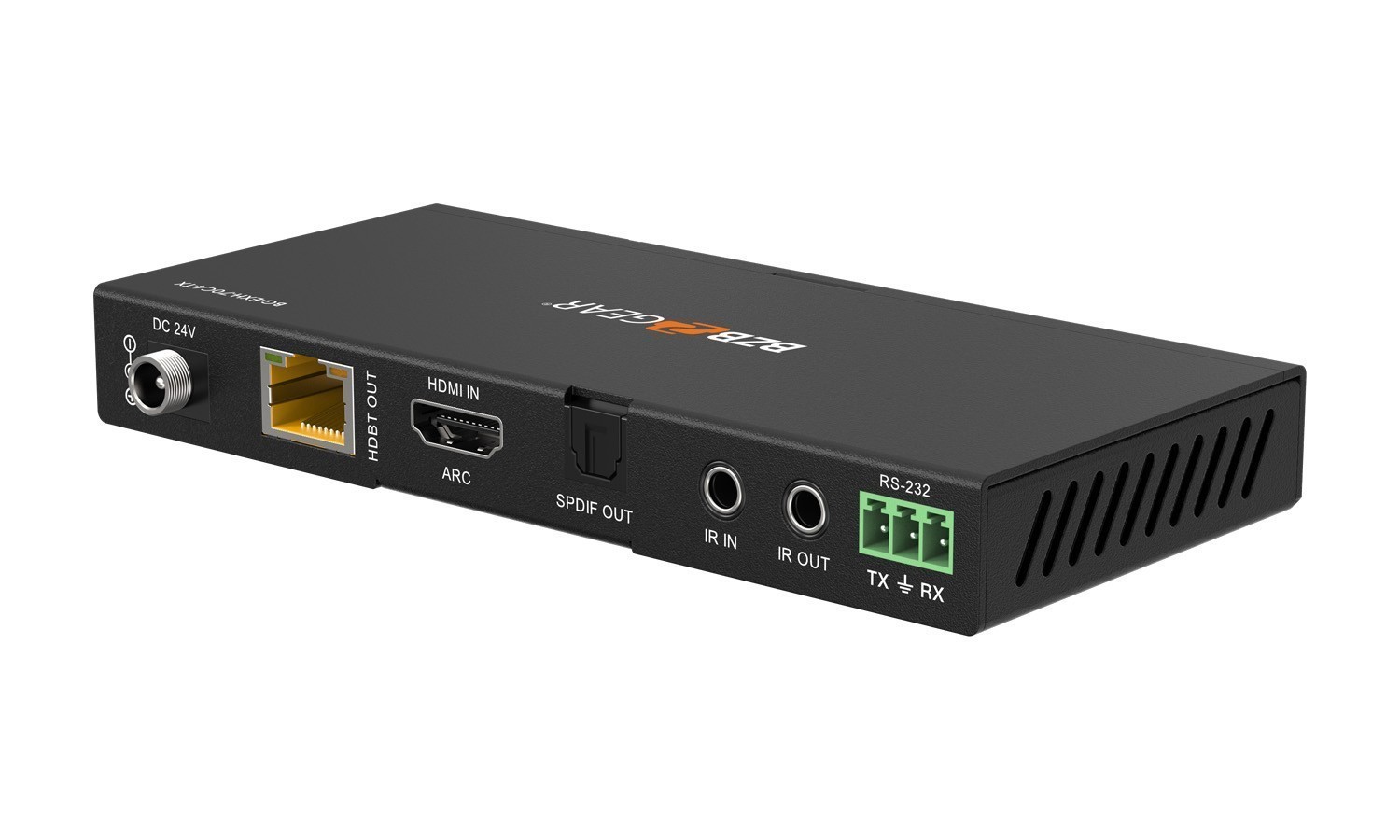 BZBGEAR BG-EXH-70C4 4K UHD HDMI HDBaseT Extender with IR/ARC/PoC/RS-232 and Audio Embedding/De-embedding up to 230ft - Image 9