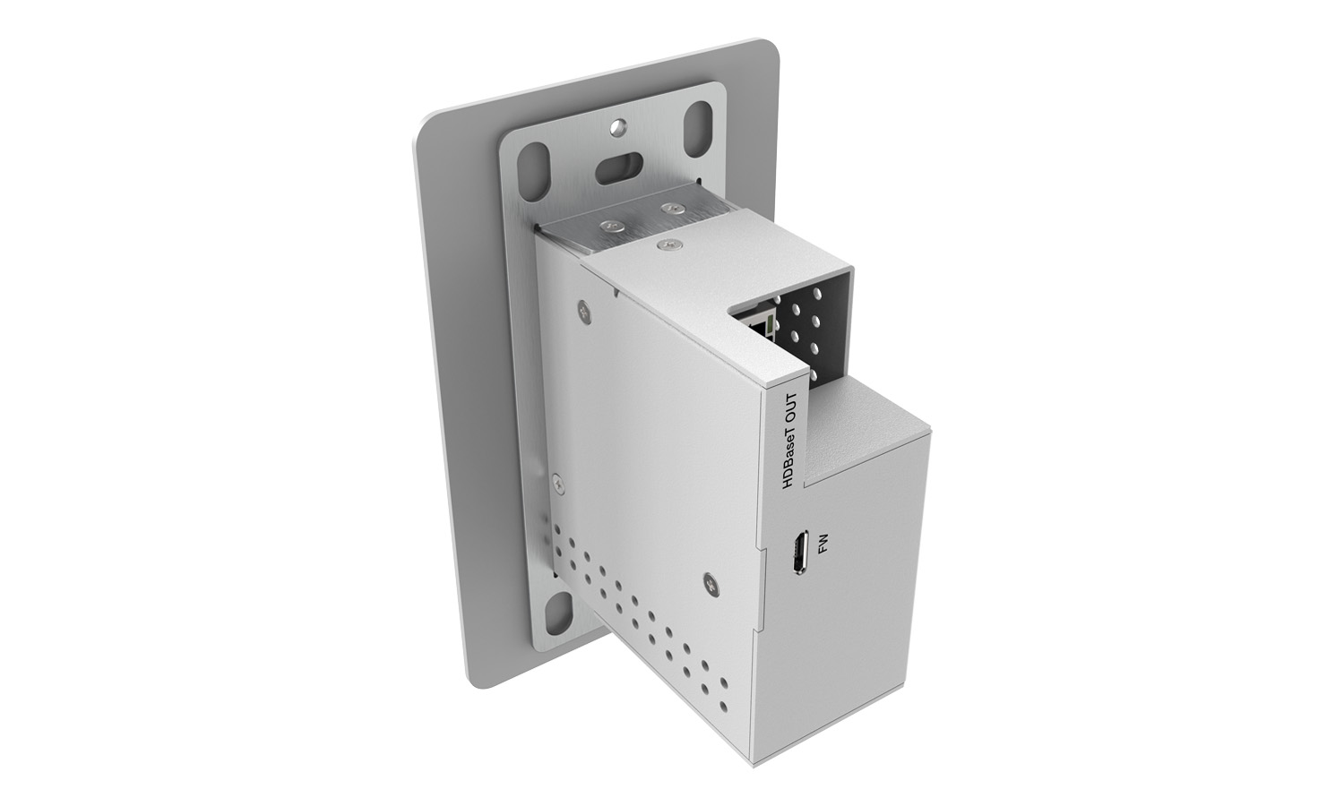 BZBGEAR BG-EXH-70UCWP-W 3x1 HDMI/USB-C Wall Plate Switcher & HDBaseT Extender Kit, 4K UHD 18Gbps with RS232 – 230ft Range - Image 6