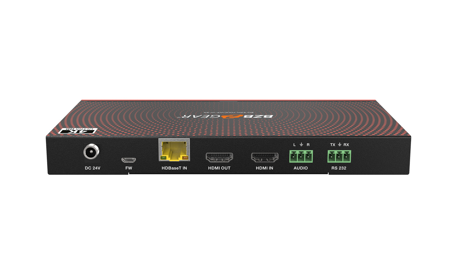 BZBGEAR BG-EXH-70UCWP-W 3x1 HDMI/USB-C Wall Plate Switcher & HDBaseT Extender Kit, 4K UHD 18Gbps with RS232 – 230ft Range - Image 9