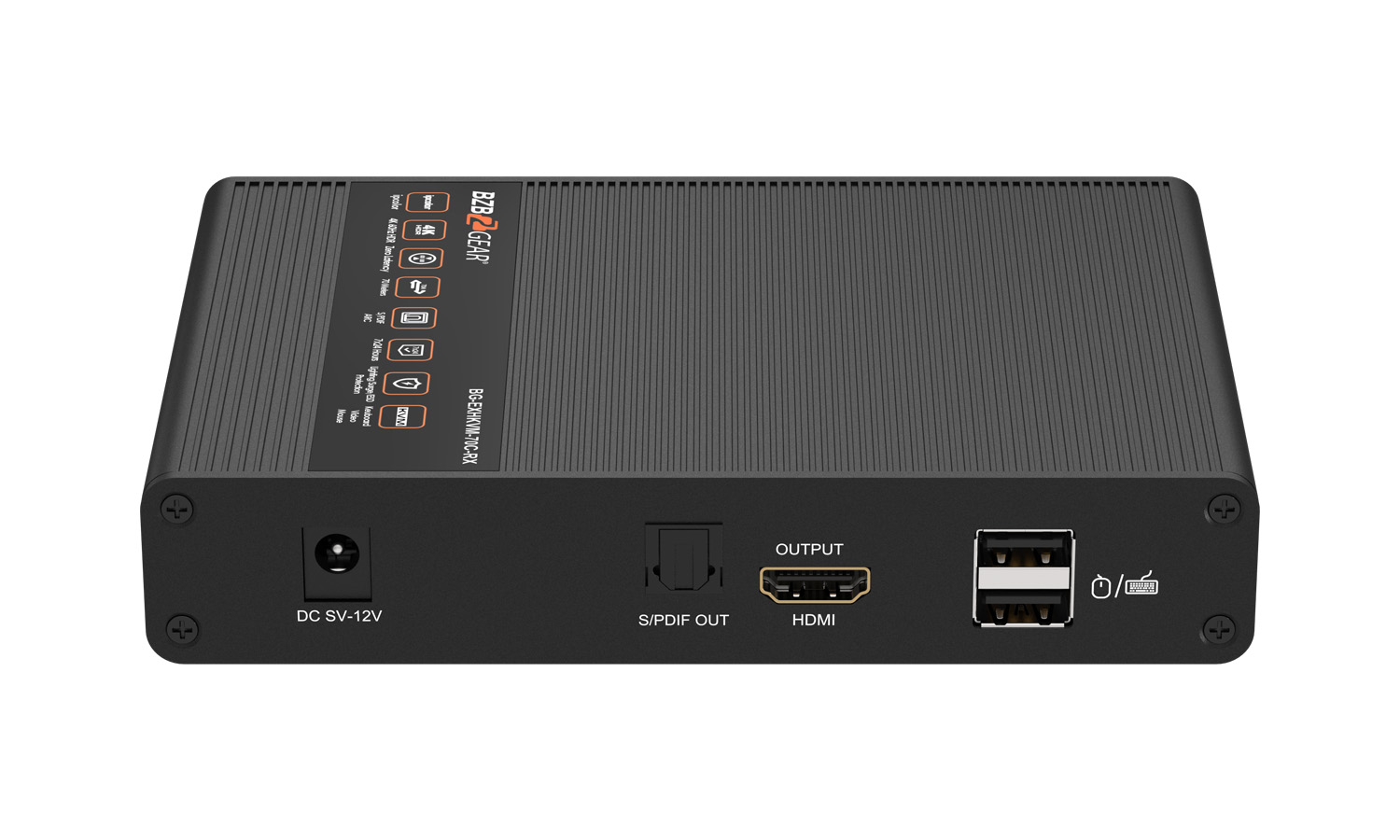 BZBGEAR BG-EXHKVM-70C 4K UHD HDMI/KVM Extender Over Cat5e/6 with Zero Latency and HDR/ARC Support up to 230ft - Image 5