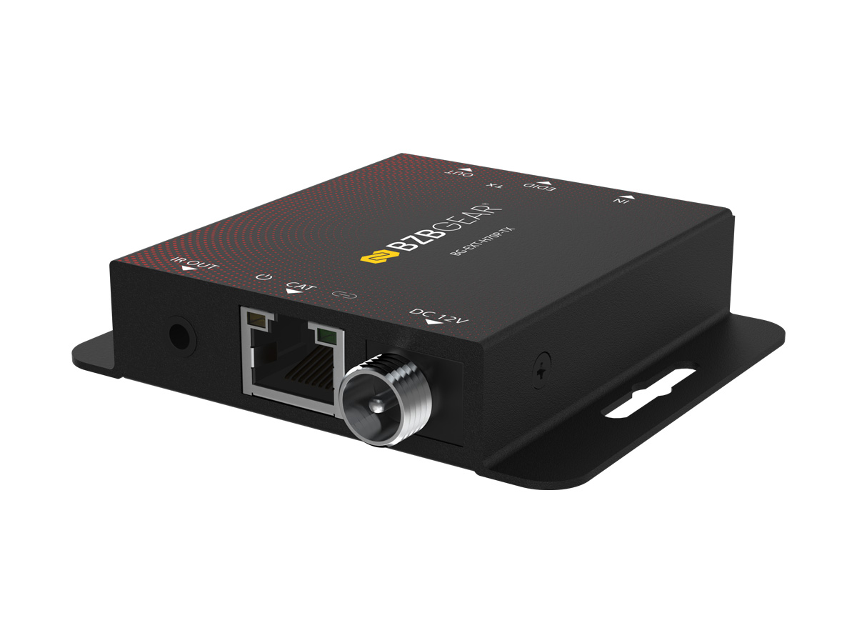 BZBGEAR BG-EXT-H70P 4K UHD HDMI Extender Over Cat5e/6 with PoC/IR/HDMI Loop Out up to 131ft for 4K30 - Image 8